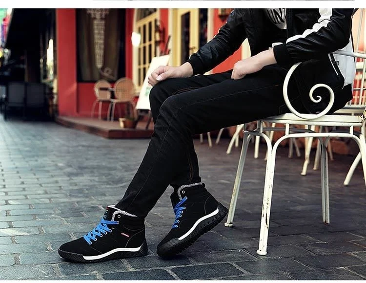 Bild 21.jpg Cozy Winter Men's Snow & Hiking Boots: Plush. Warm. Non-slip - true deals club