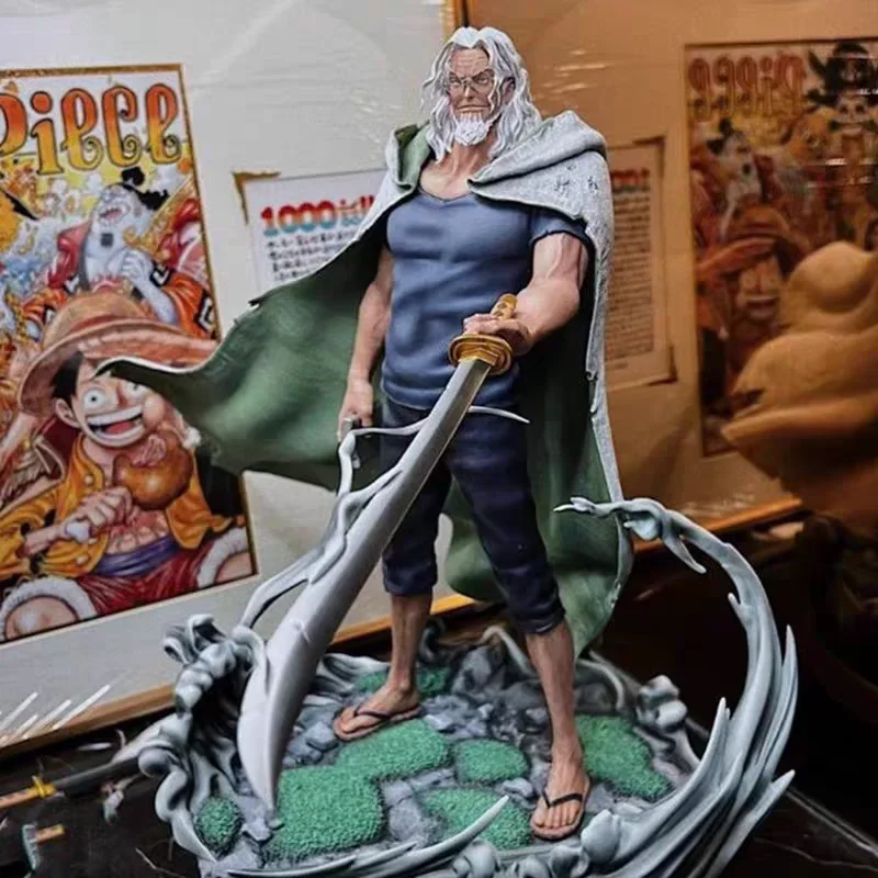 

32cm One Piece Anime Figure Creator X Silvers Rayleigh Action Figure Luffy Master Rayleigh Figure Toys Children's Christmas Gift