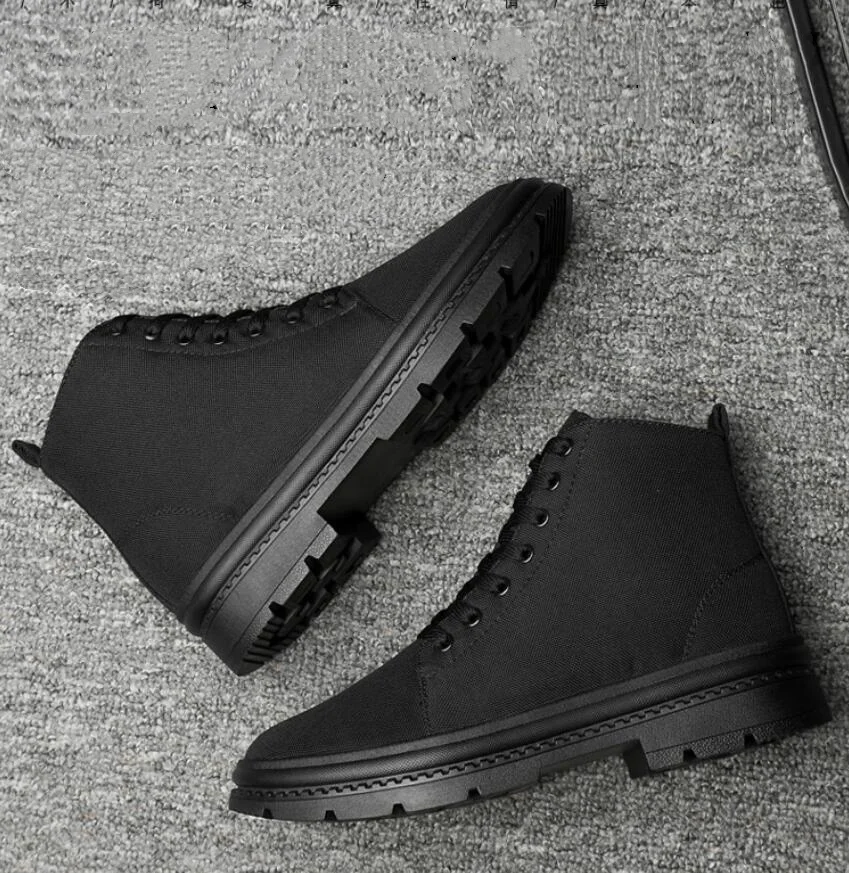 Sneakers uomo nere mesh traspiranti con rialzo interno 8cm_voghion.com