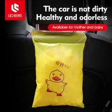 

Licheers 50PCS Trash Bags Cute Cartoon Disposable Rubbish Holder Garbage Storage Bag Car Office Kitchen Home Accessories
