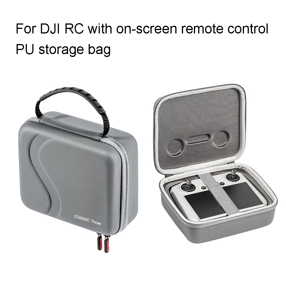 Per Dji Rc Remote Control Pu Storage Bag È Per Dji Mini 3/Mini 3 Pro/Mavic 3/Air 2S Remote Control Storage Bag