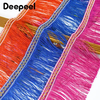2/5M 10cm Nappe con frange colorate Tessili per la casa Divano Finiture decorative Cuciture in pizzo Finiture per tende Frange Accessori per cucire