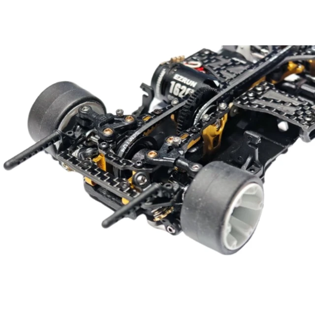 HOTBODIES　ベルトドライブ4WDシャーシ、ダッジボディAMユニットセット HOTBODIES ベルトドライブ4WDシャーシ、ダッジボディAMユニット