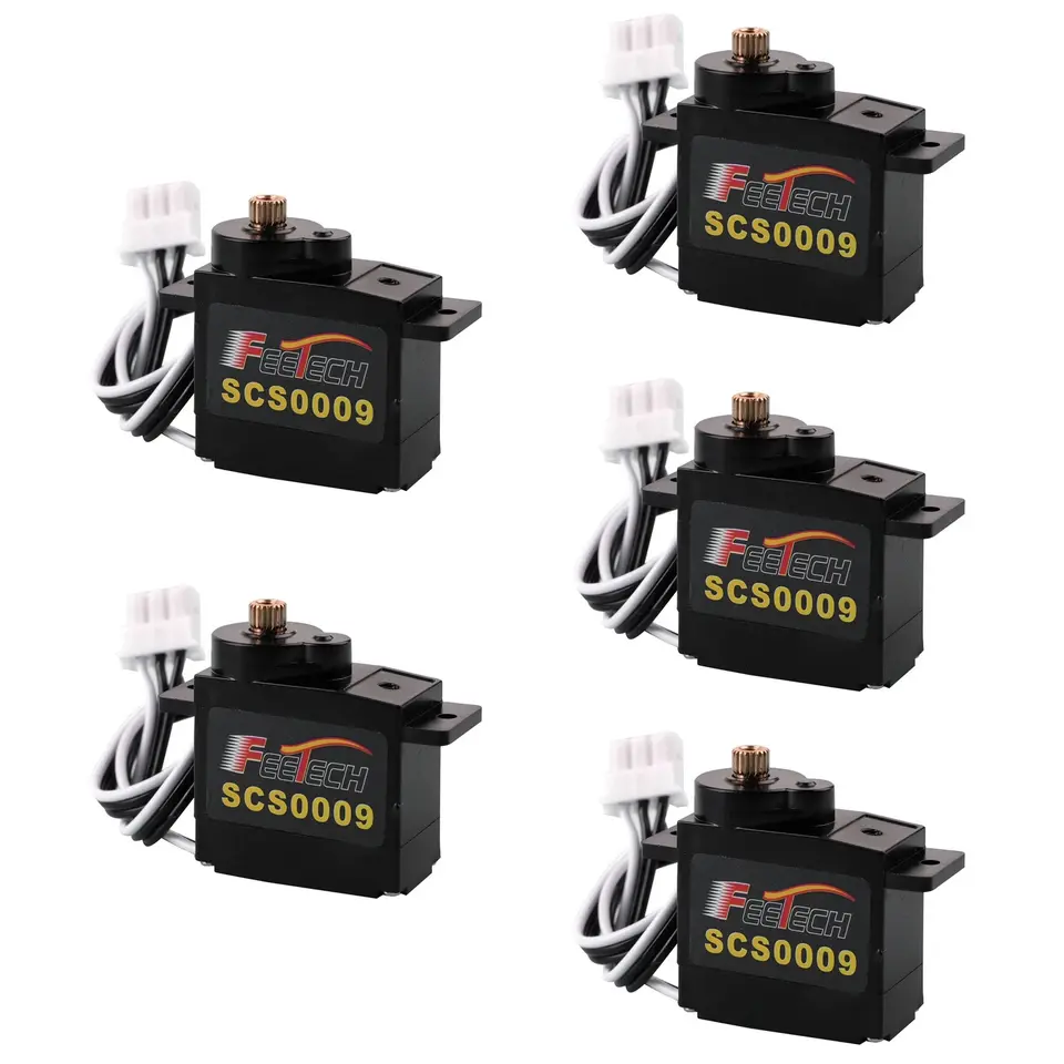 1/5/10PCS Feetech 2.3Kg SCS0009 Serial Micro Servo Single Shaft Servo TTL Level Feedback Mini Servo for Robot Arm & Finger Thumb image 8