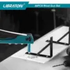 LIBRATON Rivet Gun Rivet Gun Kit Pop Rivet Gun 80PCS Metal Rivets 4 Drill Bits Heavy Duty Hand Riveter Rivet Gun Tool for Metal 6