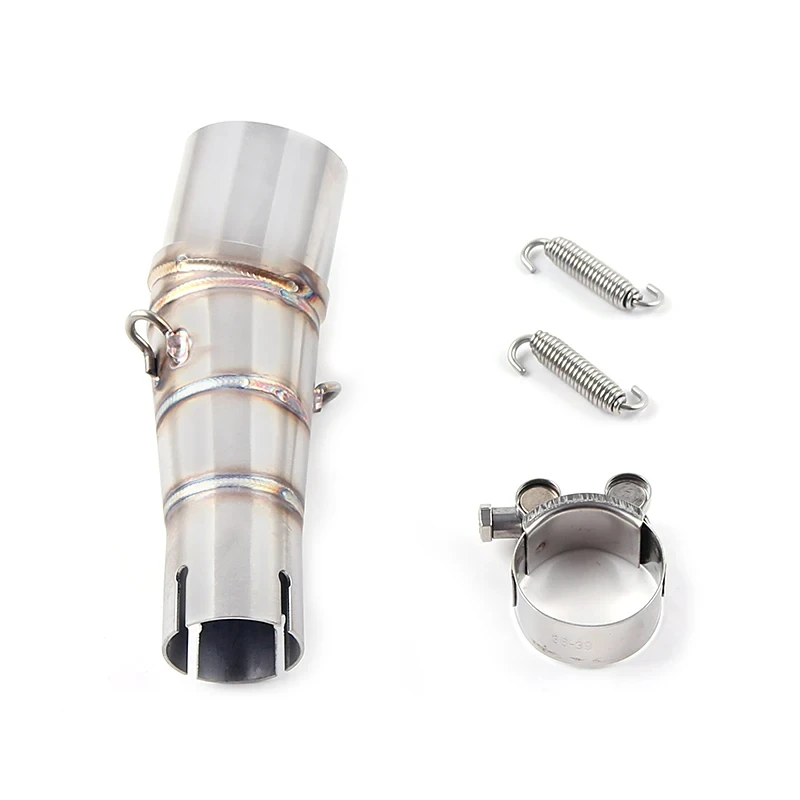 Motorcycle Exhaust Middle Pipe Slip On For Kawasaki Z250 2008-2015 Ninja 300 2013-2016 Ninja 250R 2008-2012 Ninja250R Ninja300 - Image 5
