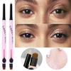 2 in 1 Mosaic Concealer Pen Smooth Invisible Eye Dark Circles Cream Waterproof Natural Coverage Concealer with Brush Foundation 6