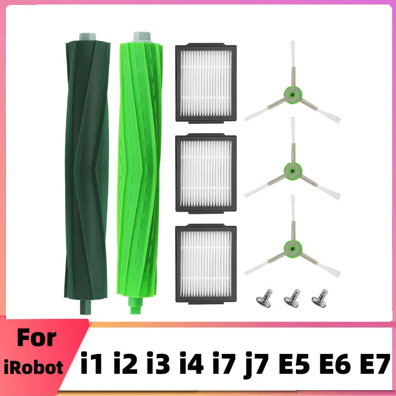 Accessories Brush Roll Side Brush Hepa Filter for iRobot Roomba i7 E5 E6 I Series Robot Vacuum Cleaner Replacement Spare Parts Buy cheaply on