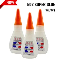 3ML 15ML Cyanoacrylate Instant Glue Strong Adhesive DIY Liquid Jewelry Toy Shoes Super Quick Drying Transparent 502 Super Glue 1