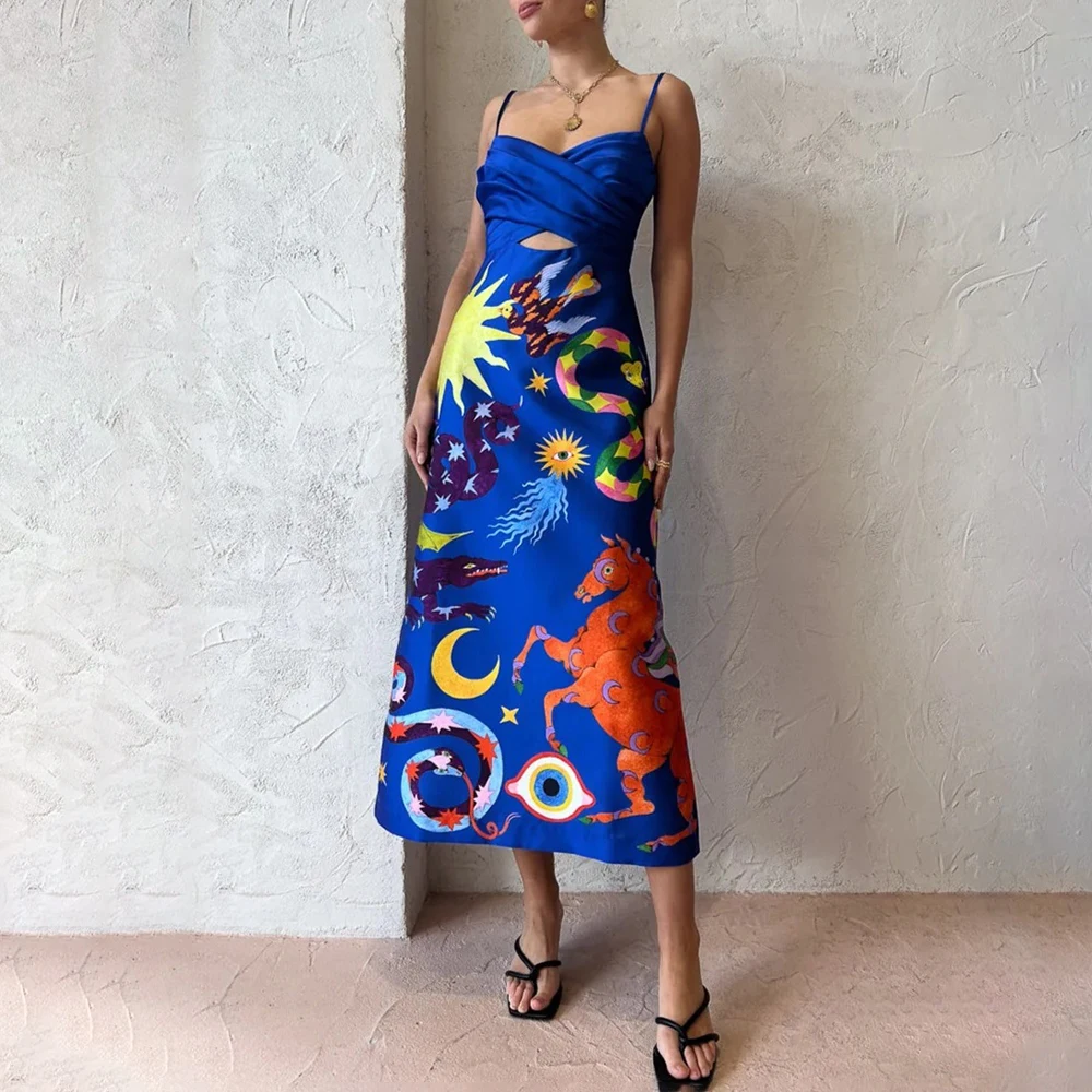 

Женское Лоскутное Платье макси с геометрическим принтом, красное повседневное длинное платье с рукавами-фонариками, летнее праздничное пляжное платье