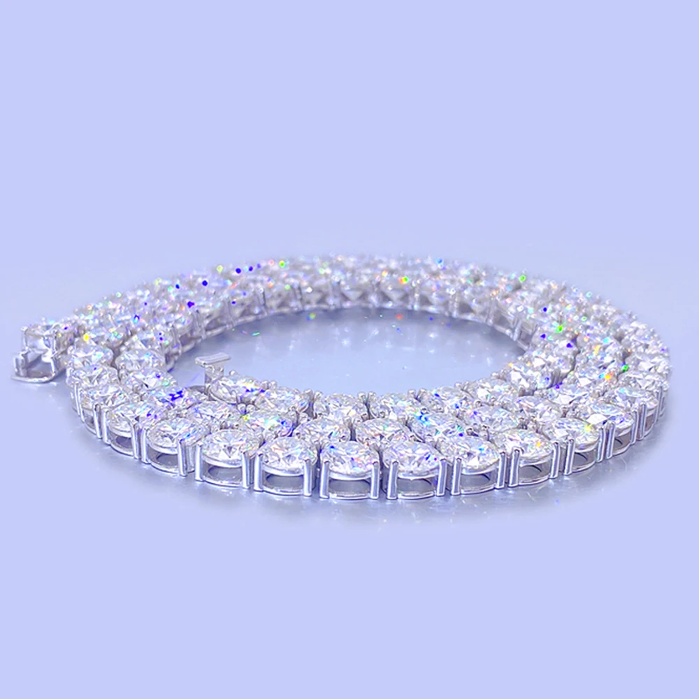 Рисунок 4 - Ожерелье из теннисной цепи с муассанитом 6