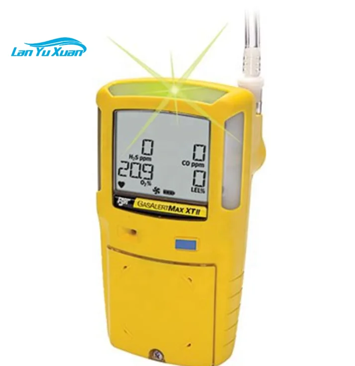 

BW Technologies от Honeywell % LEL/O2/H2S/CO GasAlertMax XT II 4-газовый детектор XT-XWHM-Y-NA XL