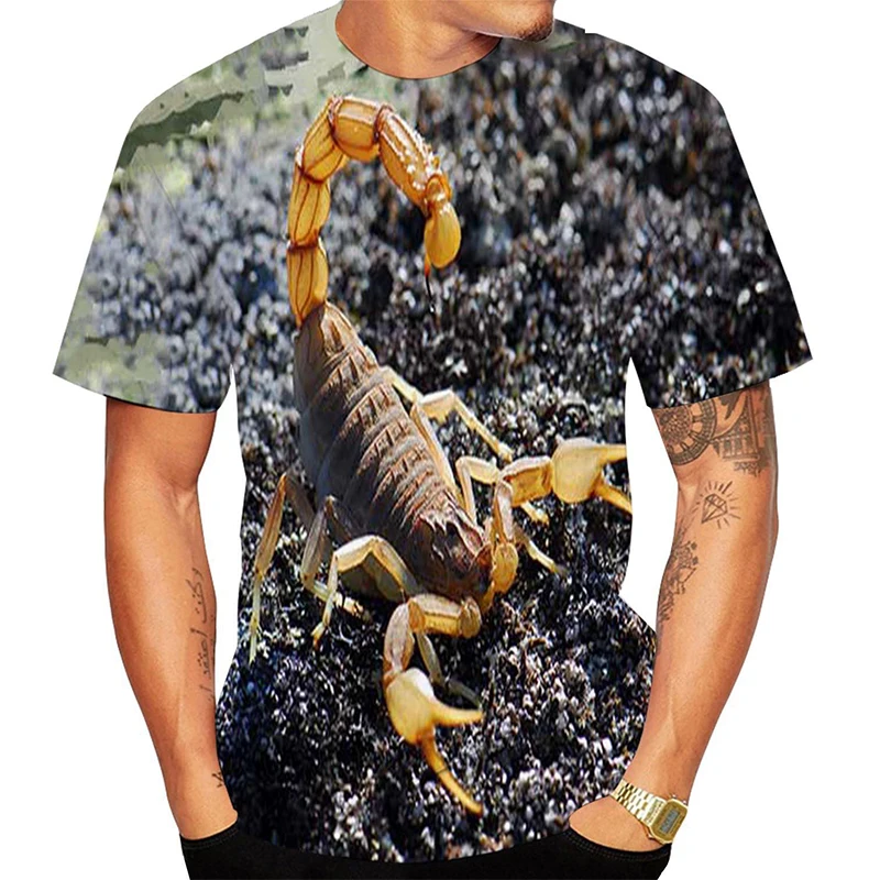 Oversized 3D Print Short Sleeve T Shirt Streetwear