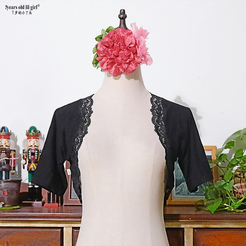 

Flamenco belly dance shoulder set modal jacket with cotton rim LA04