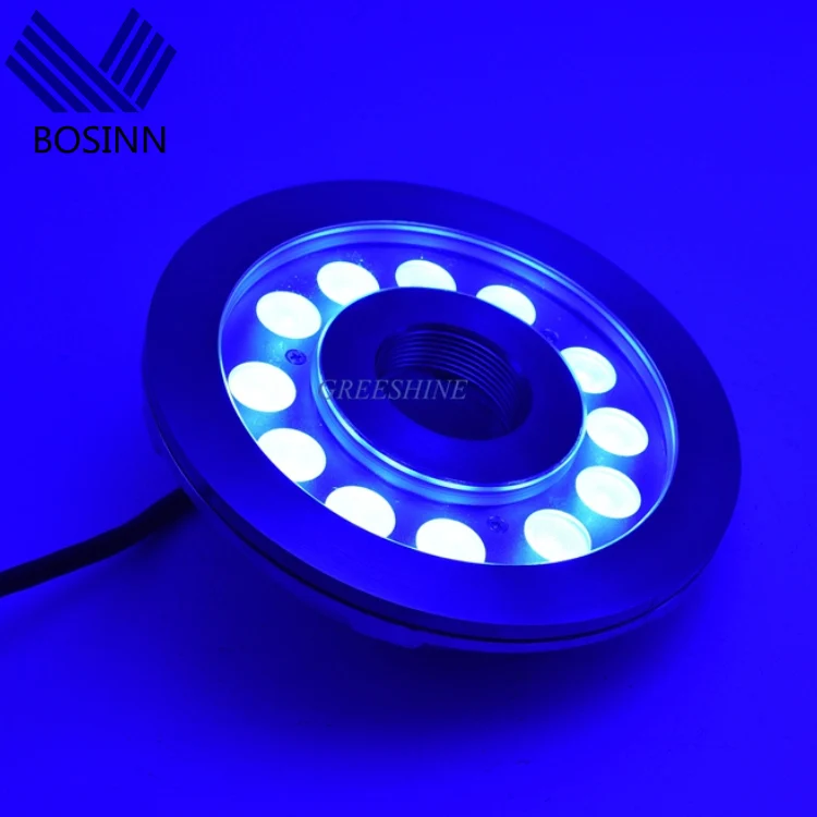 

Underwater Light IP68 Waterproof Fountain Lamp RGB LED Spotlight Swimming Pool Pond Underwater Landscape Lighting