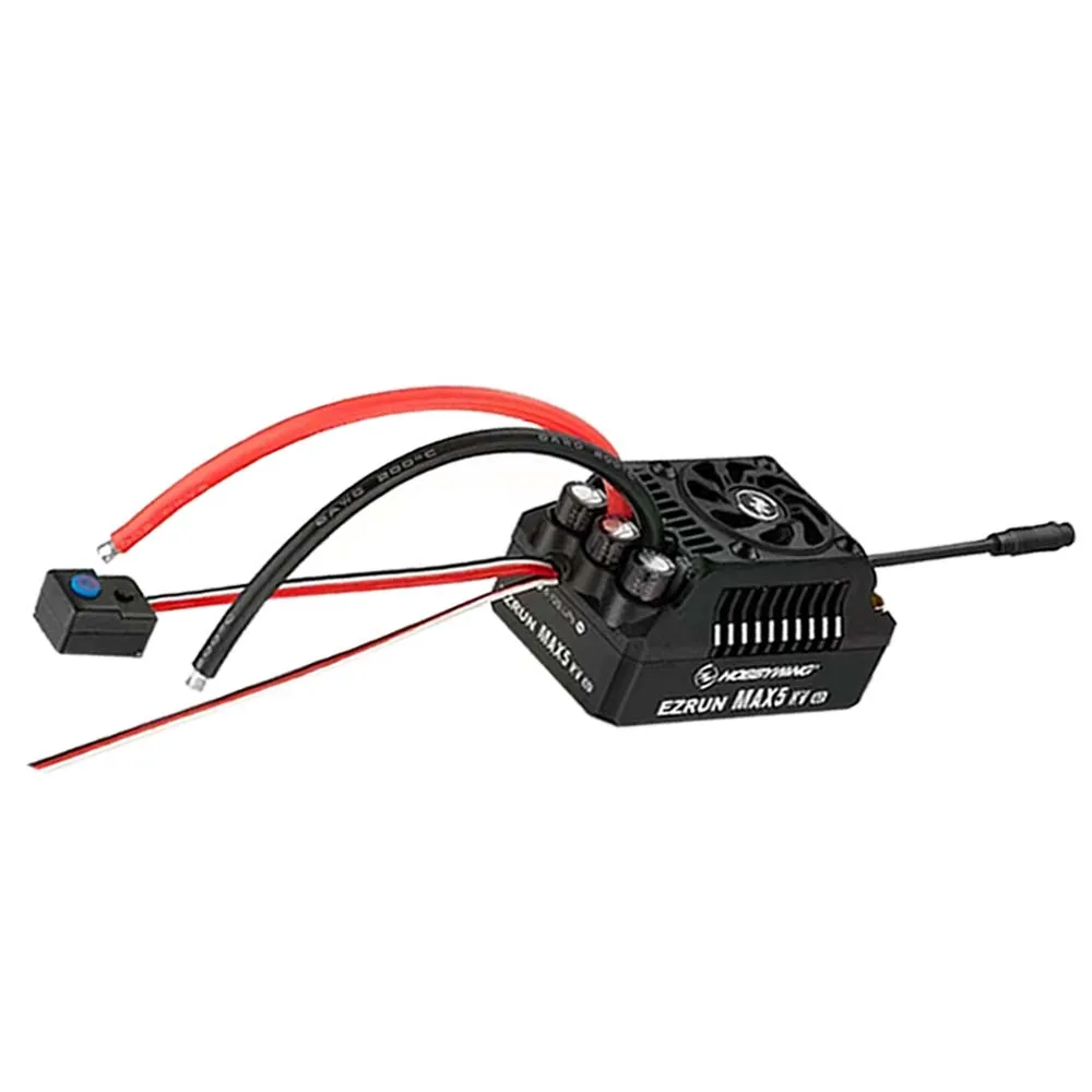 HobbyWing EzRun MAX5 HV G2 250A 6-12s Speed Controller Waterproof Brushless ESC 56118 SD G2 Motor for 1:5 Buggy car 2