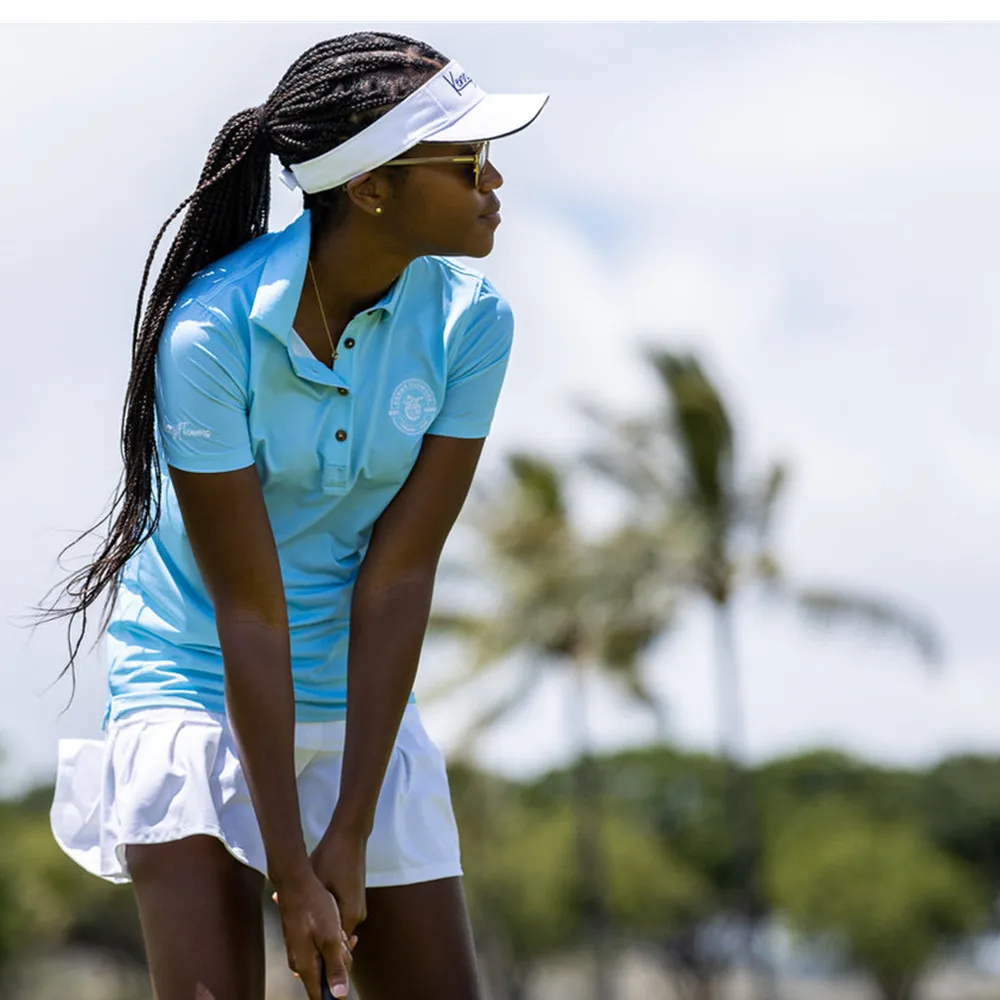 Women Golf Polo Shirt Leisure Sports Fashion Fast Dry Slim Fit Breathable