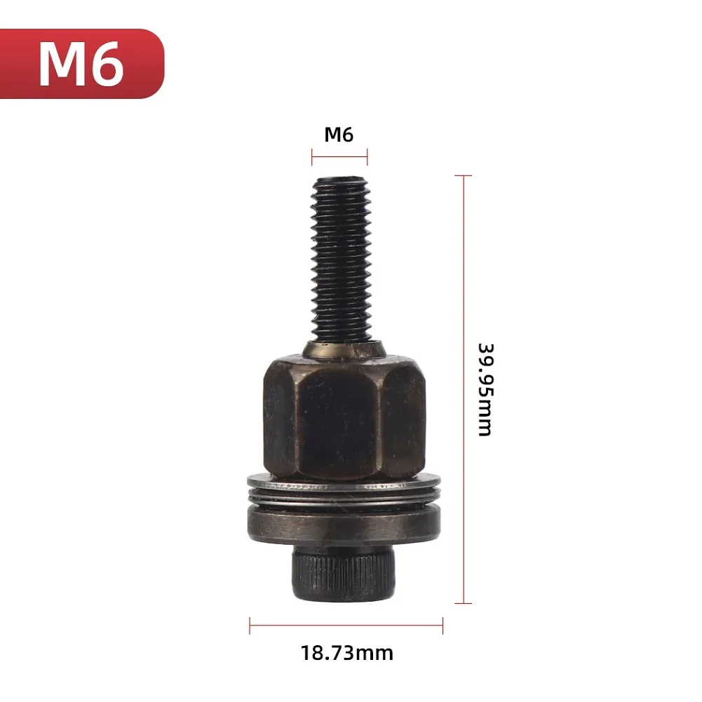 6-teiliges Handnietmuttern-Set, manuelles Nietwerkzeug, Ersatzspitzen und Dornköpfe für Muttern M3, M4, M5, M6, M8, M10, ohne Stahlmutter – Detail 8