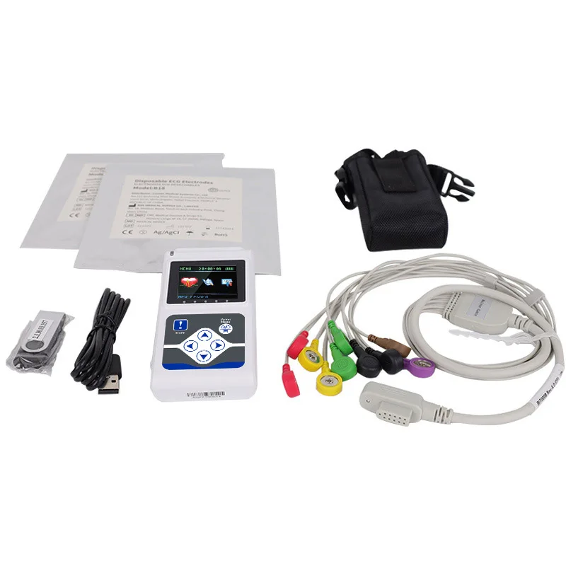 

CE holter recorder system dynamic ecg monitor holter ecg