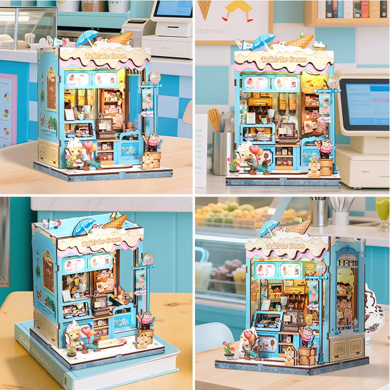 Cutebee Book Nook Kit Kit De Casa En Miniatura Para Adulto | Envío Gratis