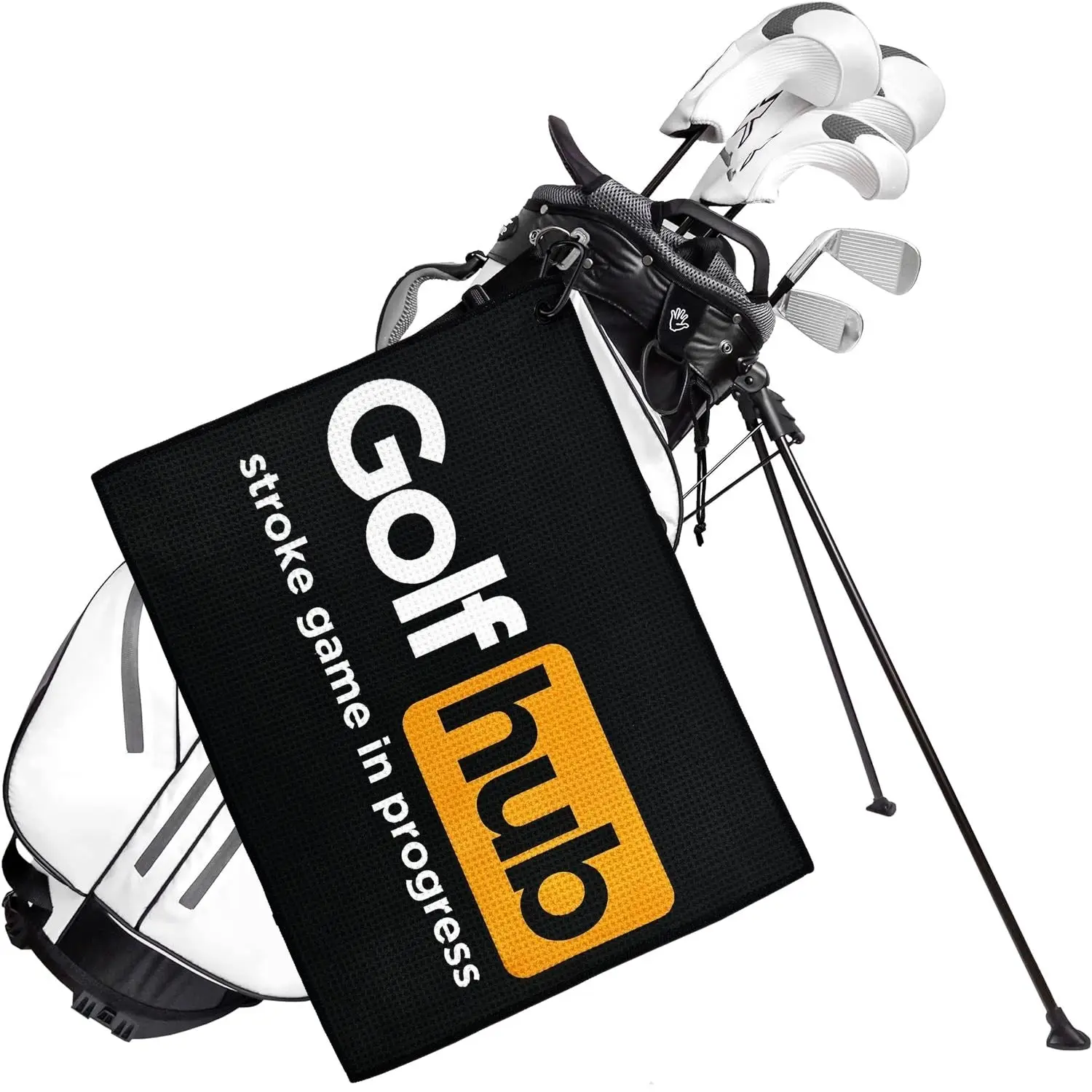 Funny Microfiber Premium Golf Towel Printed For Bags For Men&Women Great Accessories Men Golfers golf towel