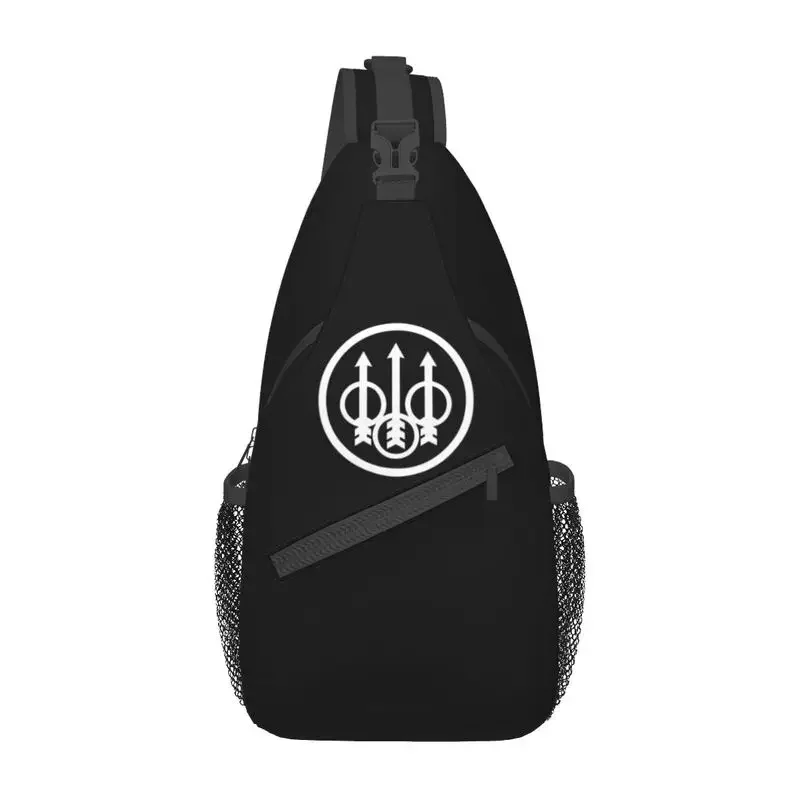 

Berettas Military Gun Logo Sling Chest Crossbody Bag Men Fashion Shoulder Backpack for Camping Biking