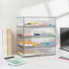 Clear Pull-Out Drawers Storage Box Large Capacity Storage Organizer Transparent Stackable Storage Bin with Handle for Home 1