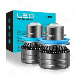 9005 9006 HB3 HB4 Fog light H11 LED Bulbs 6000K Turbo H8 H9 20000Lm Bi Led Projetor lens Car Headlight Bulbs Auto Ice Fog Lamp