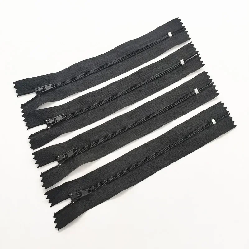Nylon Coil Zipper 10Pcs 3# 7.5Cm-60Cm Closed Nylon Coil Zipper Suitable For Clothes 20 Colors