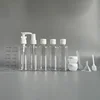 11PCS Travel Refillable Bottle Set Container Portable Cosmetic Lotion Toner Spray Shampoo Cream Tourism Supplies Set 5