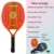 Tennis Racket For Best Partner 2023 Big Sells Carbon And Glass Fiber Beach Tennis Racket With Protective Bag Cover Soft Face New 7