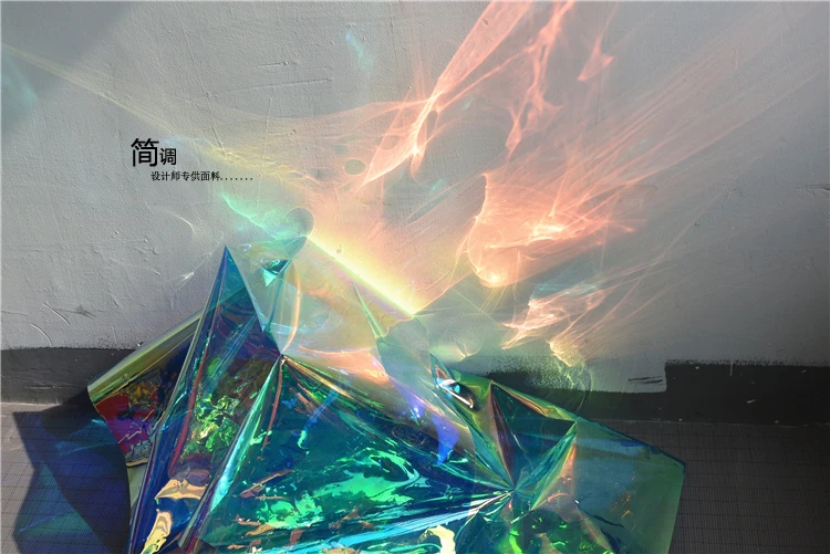 Filme transparente do laser para a decoração,