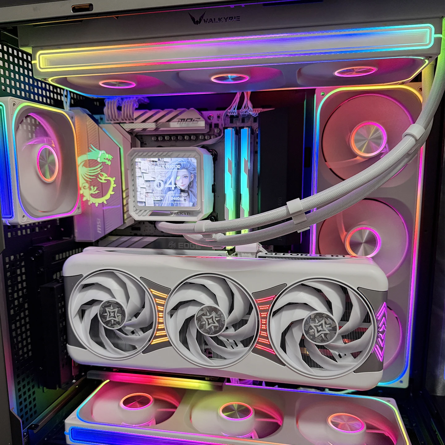 Formulamod GPU 수직 장착 브래킷 키트, PCIe 5.0 X16 라이저 케이블 150mm, 그래픽 카드 조향 장착 브래킷
