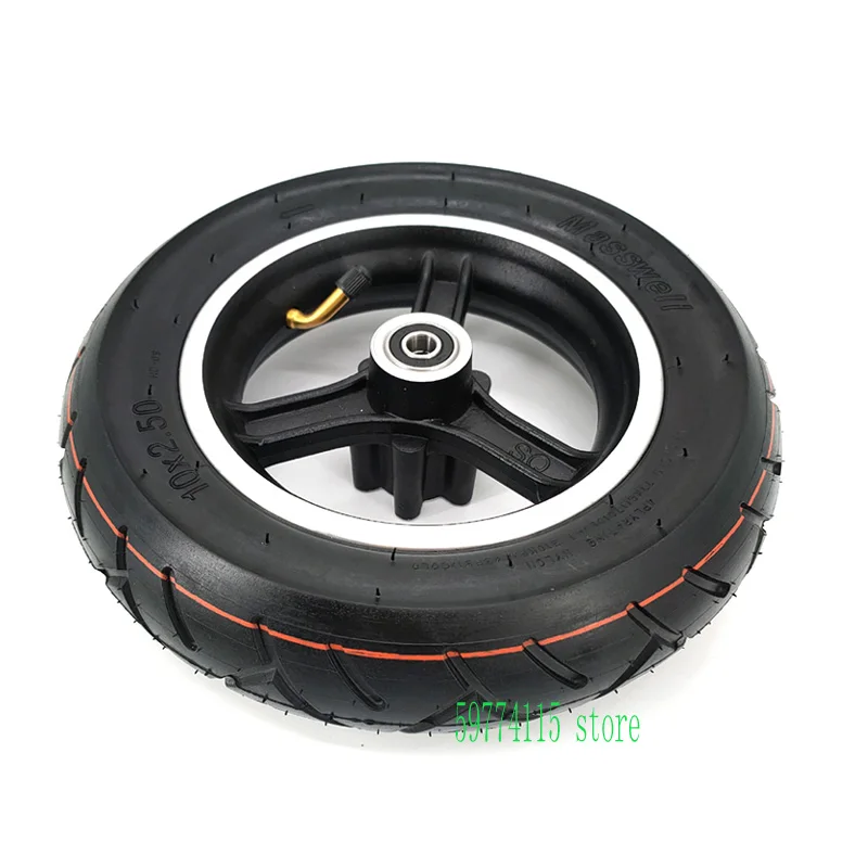 Electric Scooter Tire 10 Inch 10x2.50 Electric Scooter Wheels 10*2.50 Inner Outer Tyre Explosion-proof Tire Wheel Rim for SPEEDWAY Electric Scooter