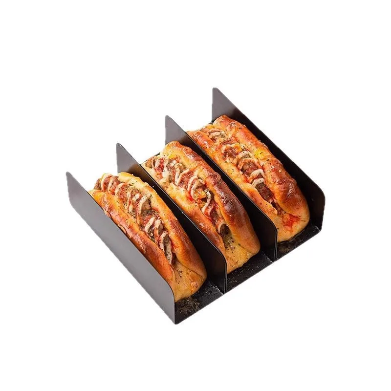 New U-shaped Pork Bag Mold Baking Hot Dog Pork Roast Bread Mold Non-stick Cranberry French Stick Cookie Tools lijiao