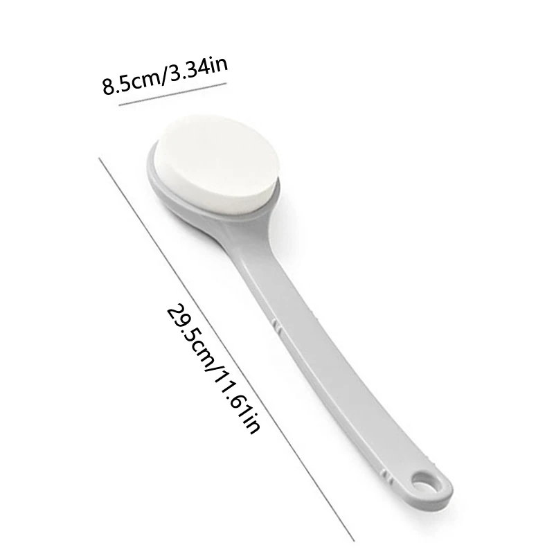 1Pcs Multi-Function Lotion Sunscreen Ointment Applicator Long Handle Body Cleaner Shower Brush Sunscreen Back Applicator 6