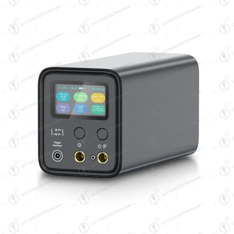 슈퍼 커패시터 스팟 용접기 UF20B 10.5kW 1750A 18650 리튬 배터리 및 니켈 스트립용 - 휴대용 미니 디자인