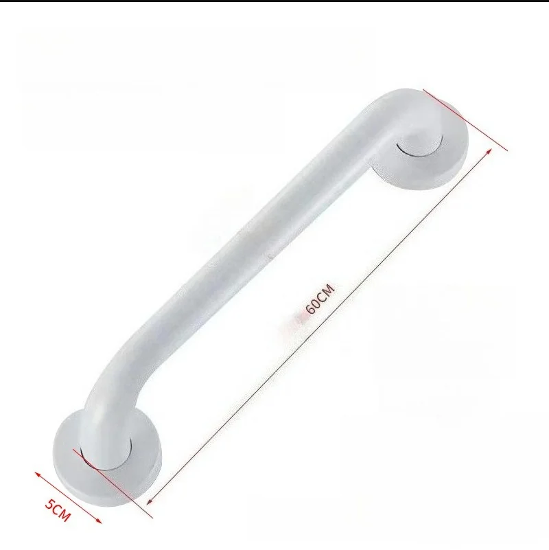 Anti-Slip Shower and Bathroom Handrail with Towel Rack - Stainless Steel