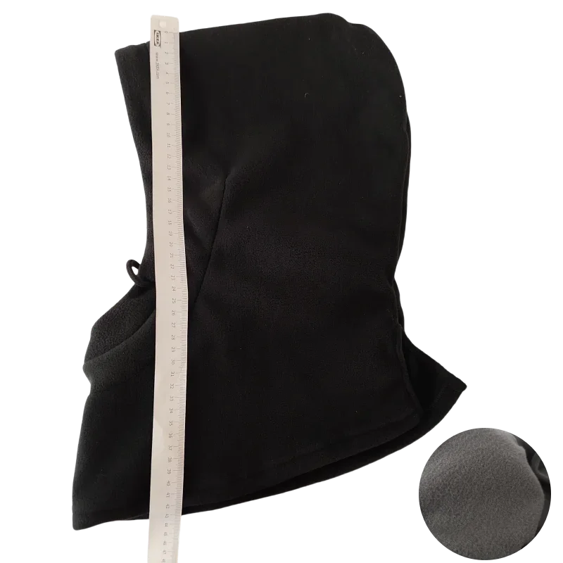 Winter Thermal Fleece Balaclava Scarf Outdoor Sports Ski Face Mask Neck Warmer Snood Hood Hat Windproof Cold Warm Riding Cap thermal balaclava mask fleece hat and scarf set