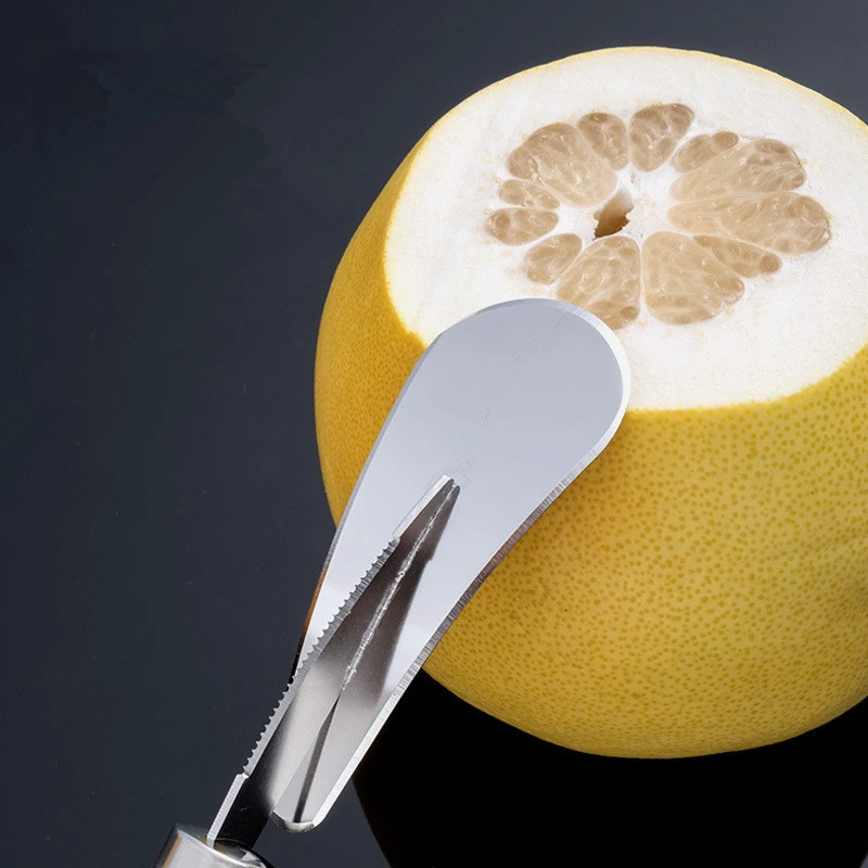 Stainless Steel Orange Grapefruit Peeler Practical Fruit Knife Vegetables Peeling Cutter Opener Skinning Kitchen Supplies