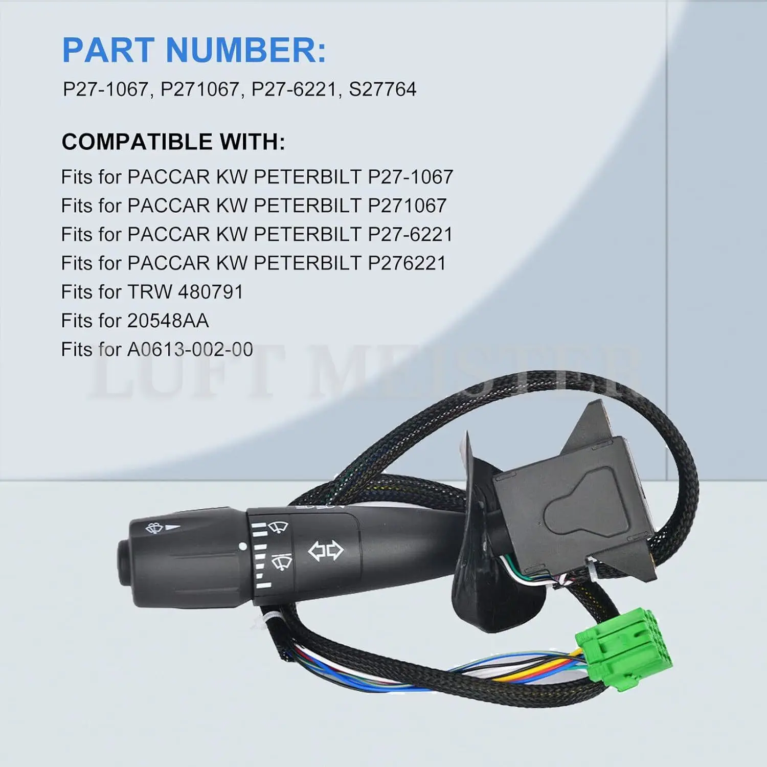 Ʈ  õ   ġ, Peterbilt Kenworth P27-1067 P27-6221 P271067, S27764