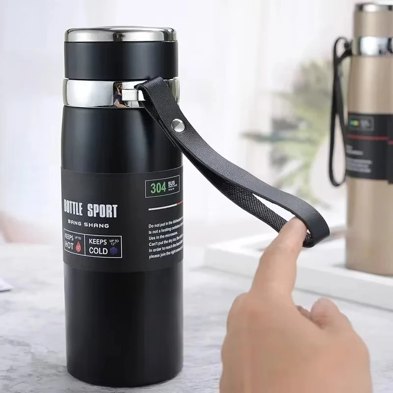 1L Thermal Water Bottle Keep Cold and Hot Water Bottle Thermos for Water Tea Coffee Vacuum Flasks Stainless Steel Thermos Bottle view 6