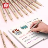 1pcs SAKURA Micron Pen Multicolor Needle Pen Waterproof Markers Liners for Design Sketch Drawing 4