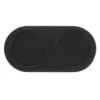 Coasters Wooden Pepper Mill Base Kitchen Tray Grinding Disc Condiment Black Salt and Sauce Bottle for Child 1