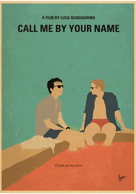 Classic Call Me By Your Name Poster Hd Print Painting Movie Kraft Paper Artwork Vintage Wall Picture Home Decoration Background Aliexpress