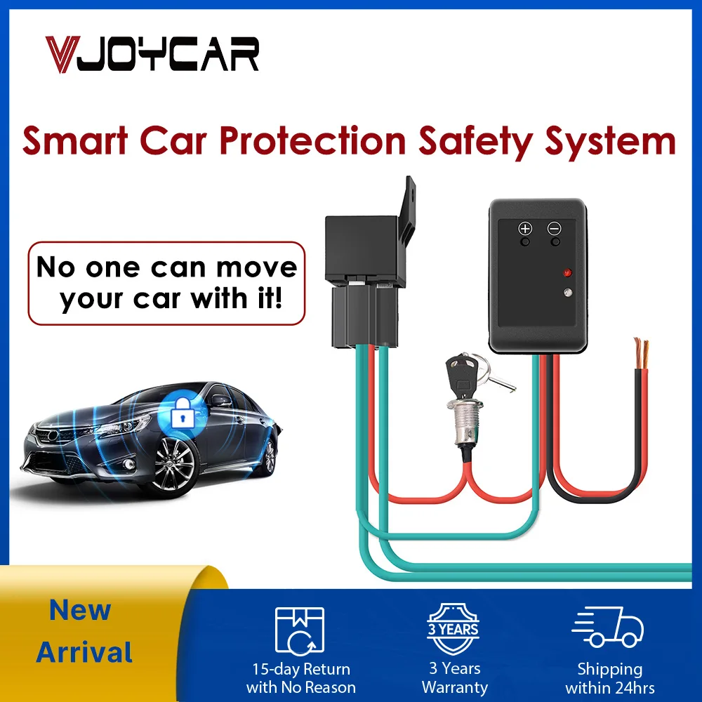 AntiJammerDevice12V24VVehicleImmobilizerCarSecurityAlarmAntiTheftSystemRemoteOil