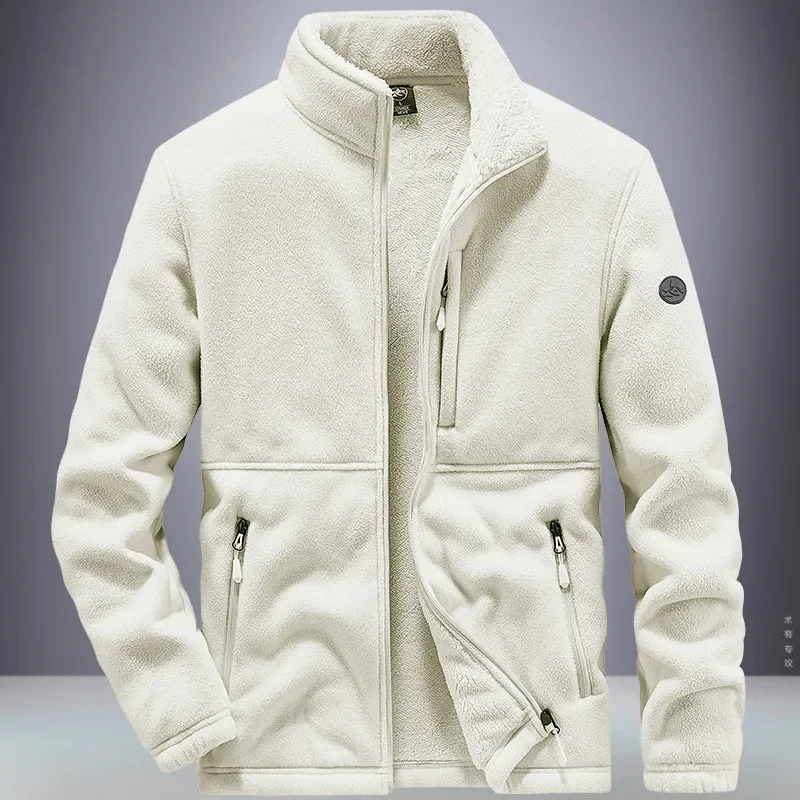 

2023 New Mens Warehouse Jackets Men's Winter Warm Coats Fleece Thick Hooded Casual Cotton Coats Sportswear Plus Size V86