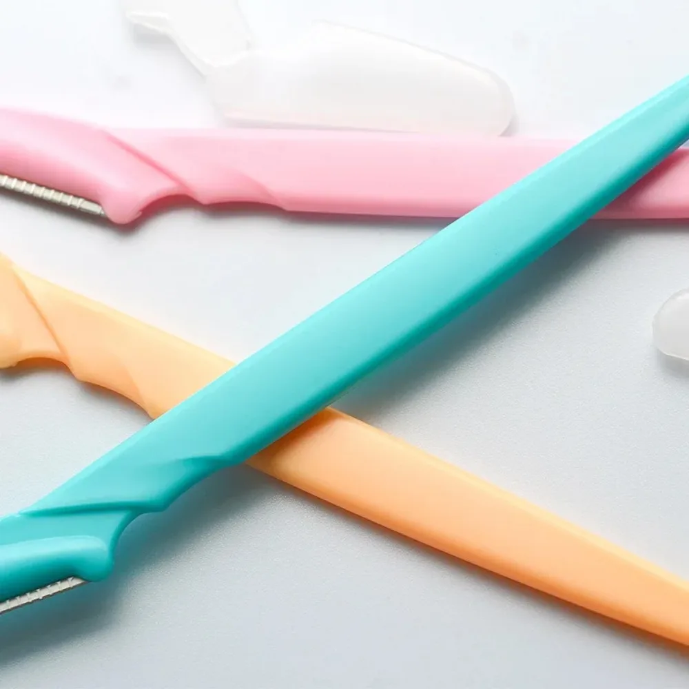 10 Pcs Eyebrow Trimmer Blade Shaver Portable Face Razor Eye Brow Epilation Hair Removal Cutters Safety Razor Woman Makeup 5