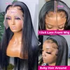 32 Inch Straight Wigs Human Hair For Women 13x4 Lace Front Wig Brazilian Remy Human Hair Wigs 180% Density 4x4 Lace Closure Wig 2