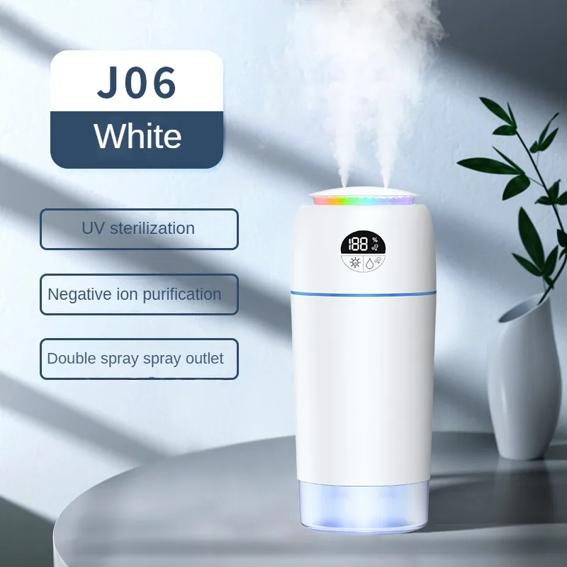 

Household Double Spray Anion Humidifier with Heavy Fog for Ultimate Moisture